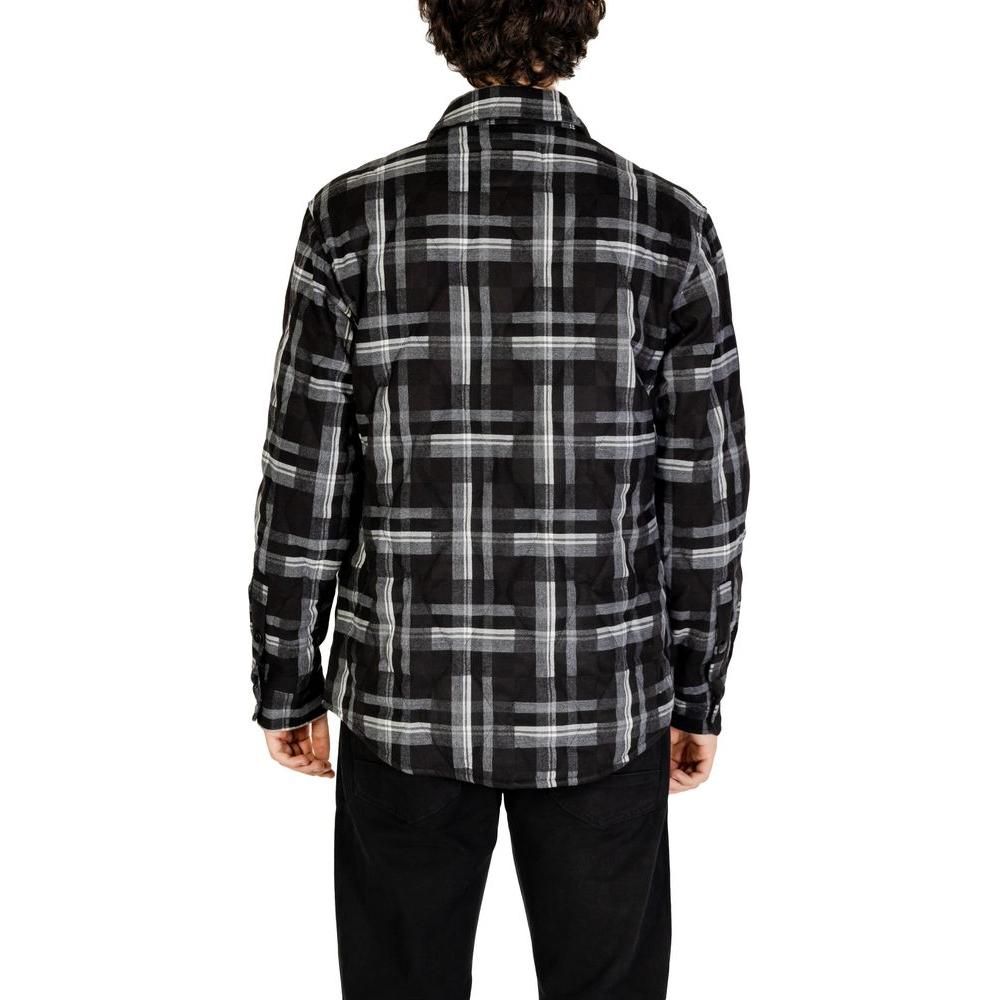 Gianni Lupo Black Polyester Jacket Gianni Lupo Black