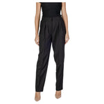 Vila Clothes Black Polyester Pant VI-15733000009-34 | XXS