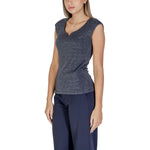 Street One Blue Viscose Tank Top ST-15624000010-IT40|S