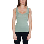 Vero Moda Green Viscose Tank Top VE-14542700148-IT38|XS