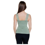 Vero Moda Green Viscose Tank Top VE-14542700148-IT38|XS