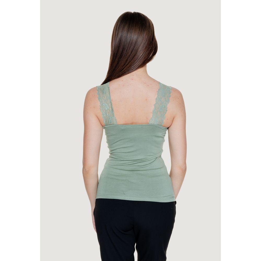 Vero Moda Green Viscose Tank Top VE-14542700148-IT38|XS