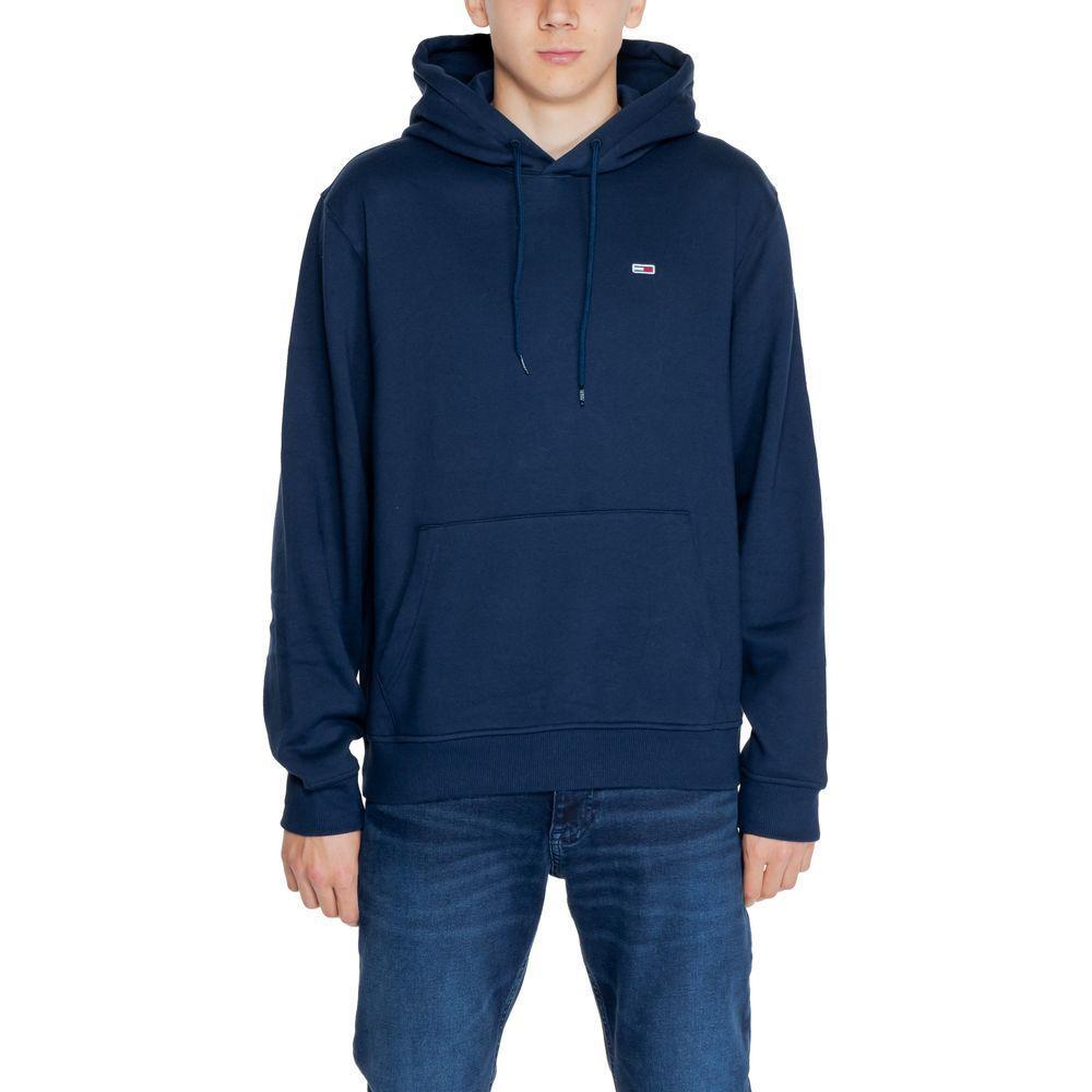 Tommy Hilfiger Jeans Blue Recycled Cotton Hoody TO-14567400128-IT54 | XXL