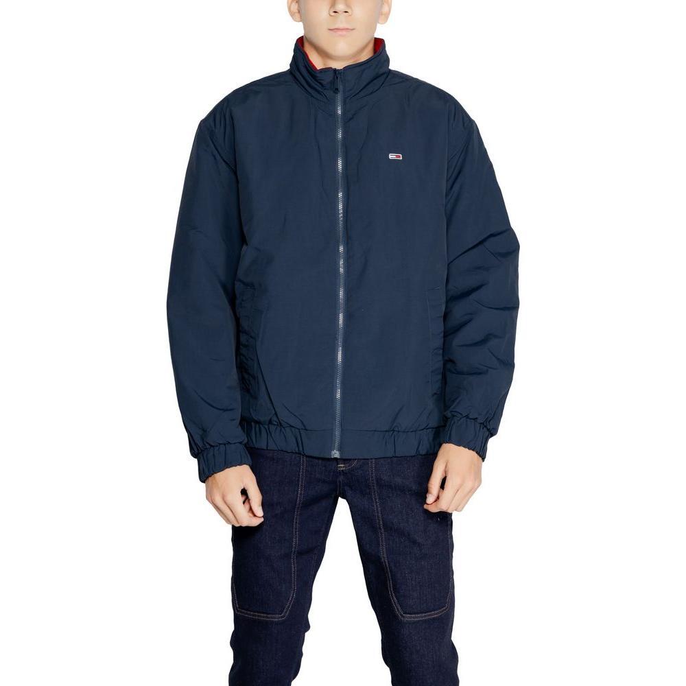 Tommy Hilfiger Jeans Blue Polyamide Jackets & Coat TO-14576400128-IT46 | M