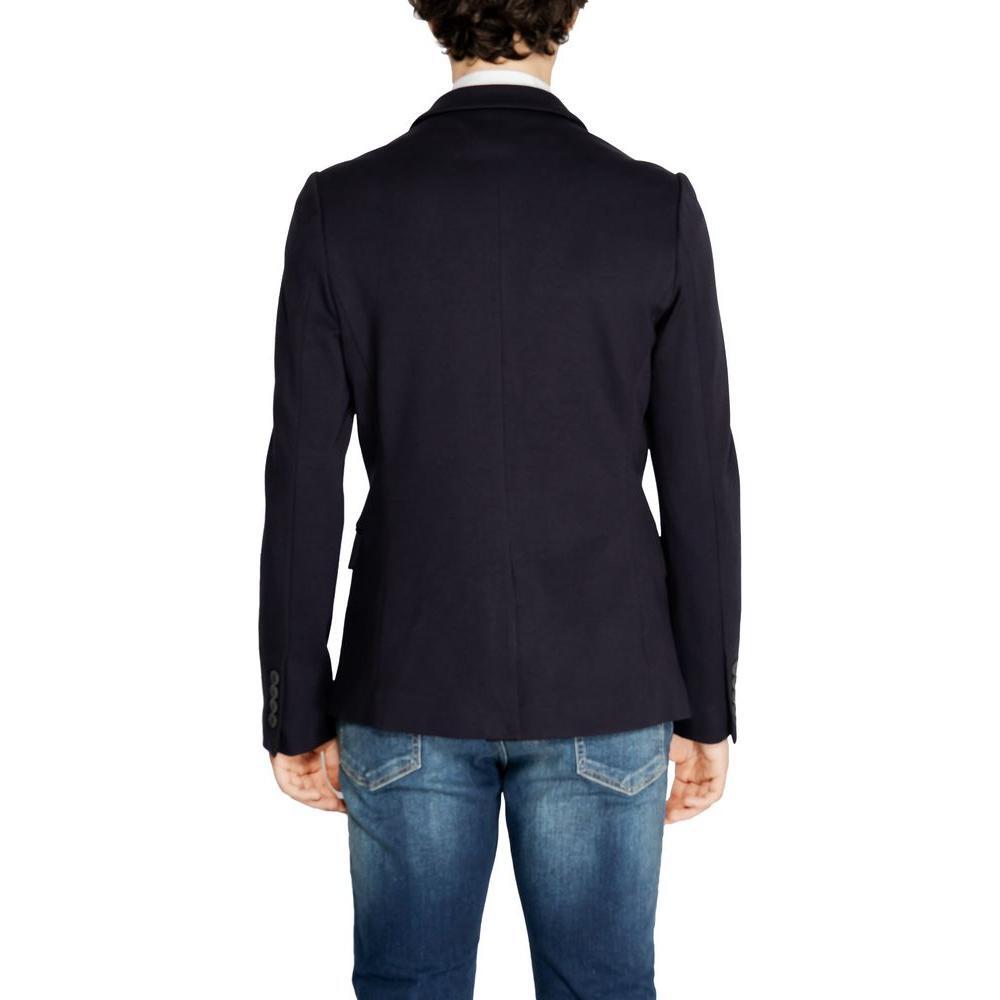Antony Morato Blue Viscose Blazer AN-14636900010-IT52 | XL