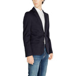 Antony Morato Blue Viscose Blazer AN-14636900010-IT52 | XL