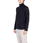 Antony Morato Black Cotton Turtleneck AN-14638800009-IT48 | L