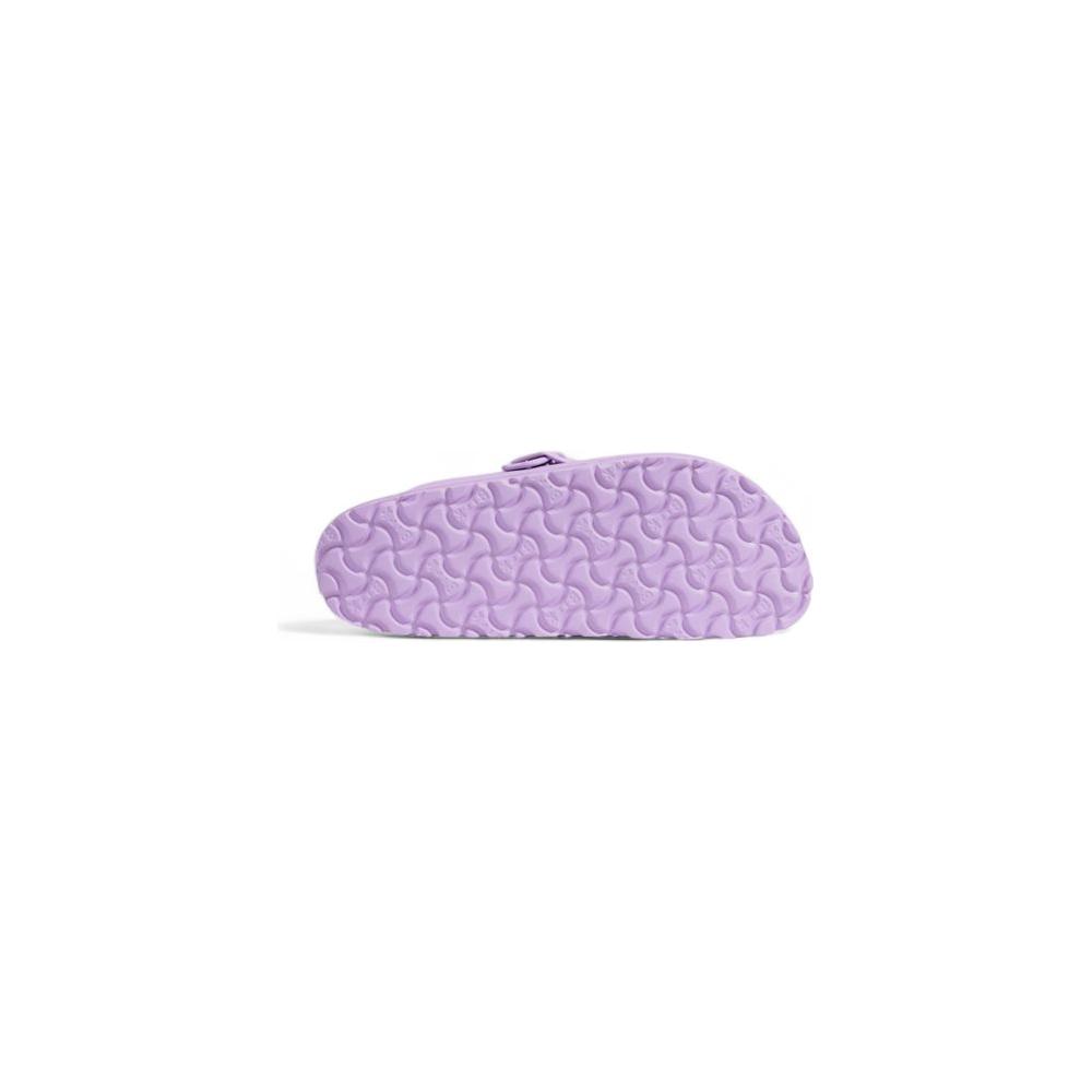 Birkenstock purple EVA foam sandal sole, women's Fall/Winter collection, lightweight and comfortable design for everyday wear.