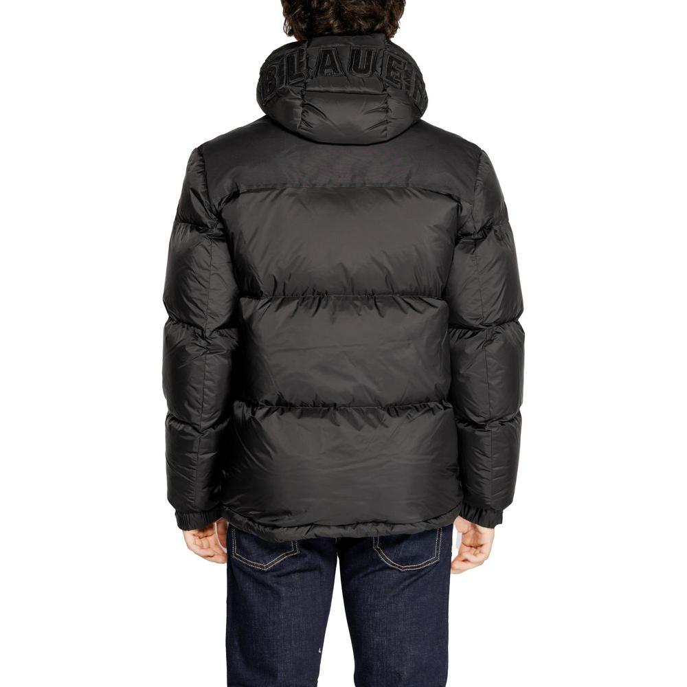 Blauer Black Polyamide Jacket Blauer Dark Slate Gray