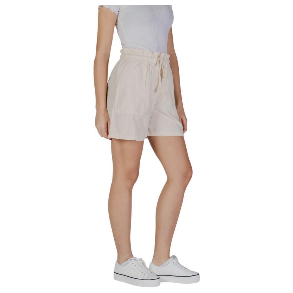 B.Young Beige Cotton Short BY-14884500127-IT36|XXS