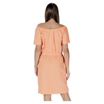 B.Young Orange Cotton Short BY-14886100125-IT40|S
