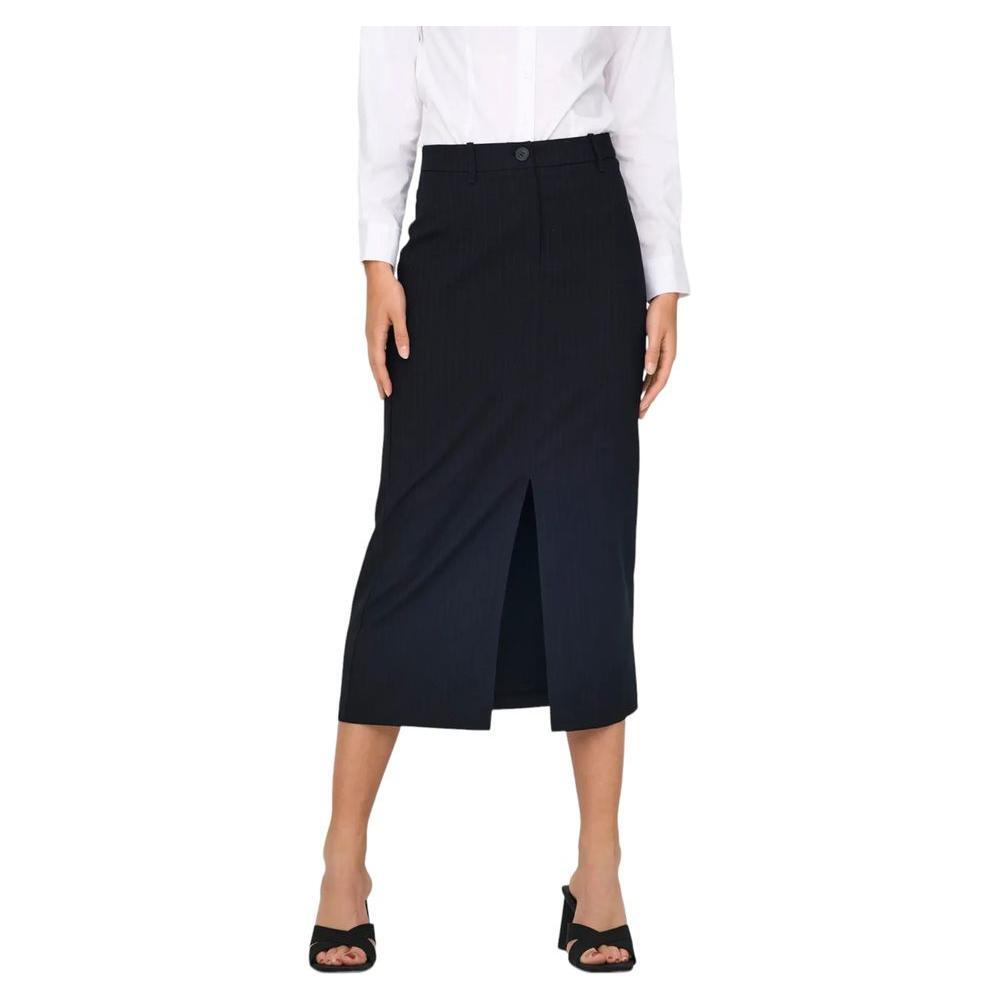 Jacqueline De Yong Gray Polyester Long JA-14926300138-IT42|M