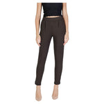 ICHI Brown Polyester Pant IC-15691600140-IT40|S