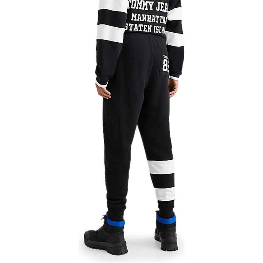 Tommy Hilfiger Jeans Black Cotton Jeans & Pant Tommy Hilfiger Jeans Lavender