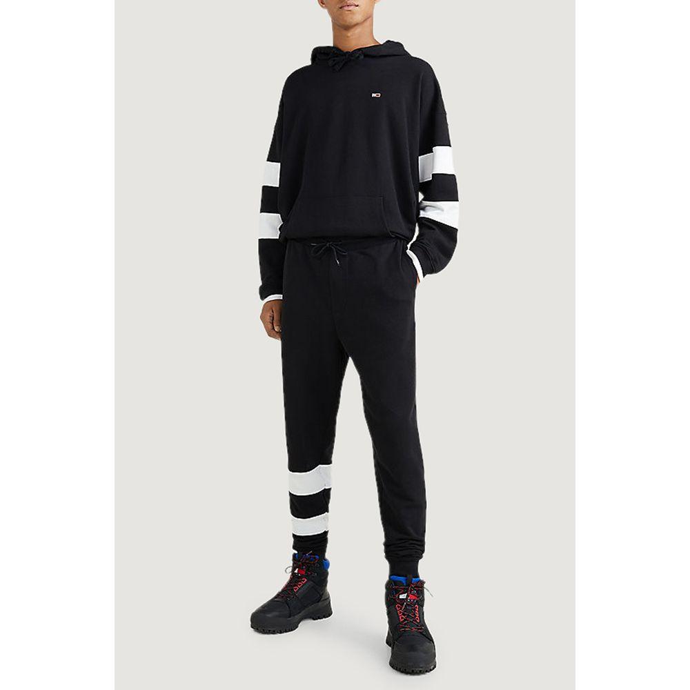 Tommy Hilfiger Jeans Black Cotton Jeans & Pant Tommy Hilfiger Jeans Black