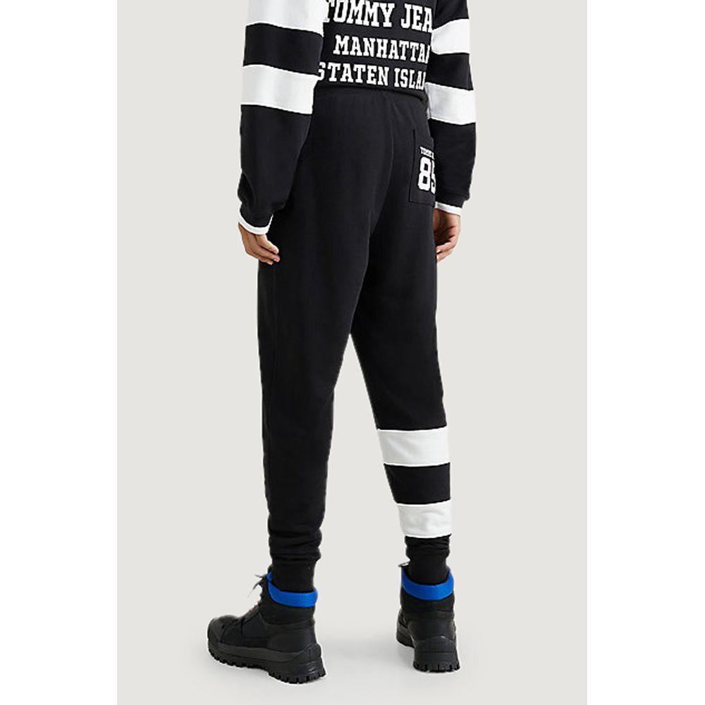 Tommy Hilfiger Jeans Black Cotton Jeans & Pant Tommy Hilfiger Jeans Lavender
