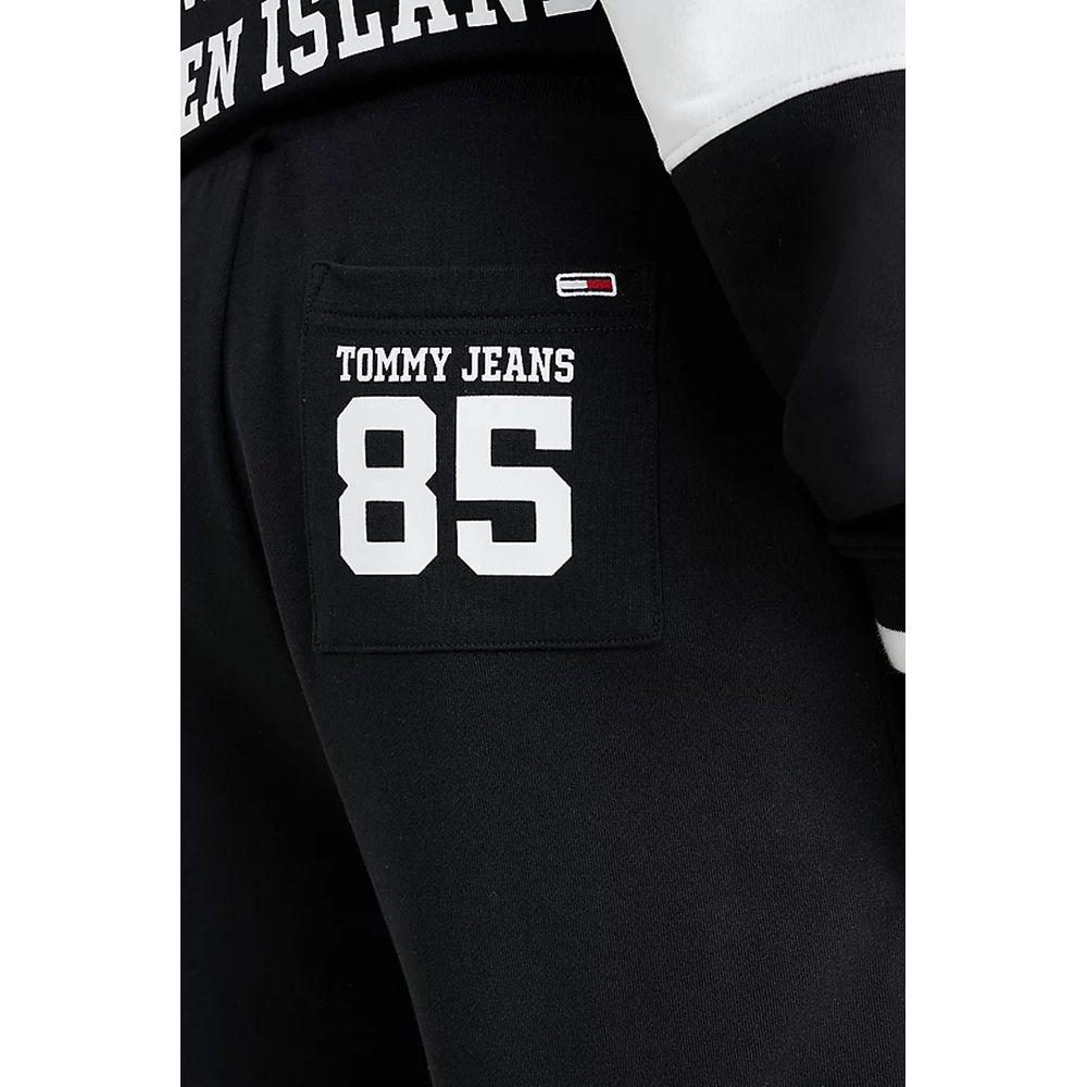 Tommy Hilfiger Jeans Black Cotton Jeans & Pant Tommy Hilfiger Jeans Black