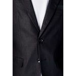 Antony Morato Black Linen Blazer AN-10253200009-IT46 | S