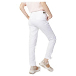 Blauer White Cotton Pant BL-11022400008-W30