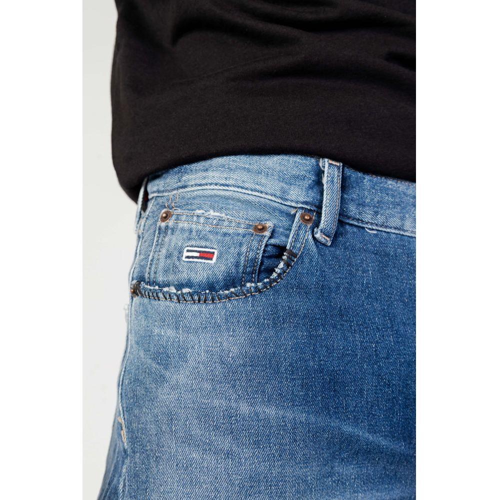 Tommy Hilfiger Jeans Blue Cotton Slim Fit Jean TO-11574400176-W32 | L30