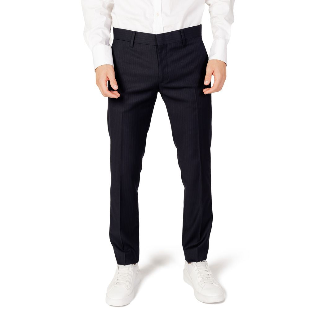 Antony Morato Blue Polyester Pant AN-11852800010-IT46 | S