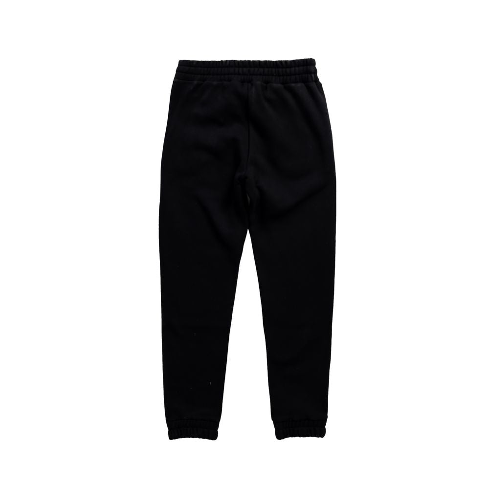 Blauer women's black cotton sport pants, autumn/winter collection, 64% cotton 36% polyester. Stylish and comfortable fit.