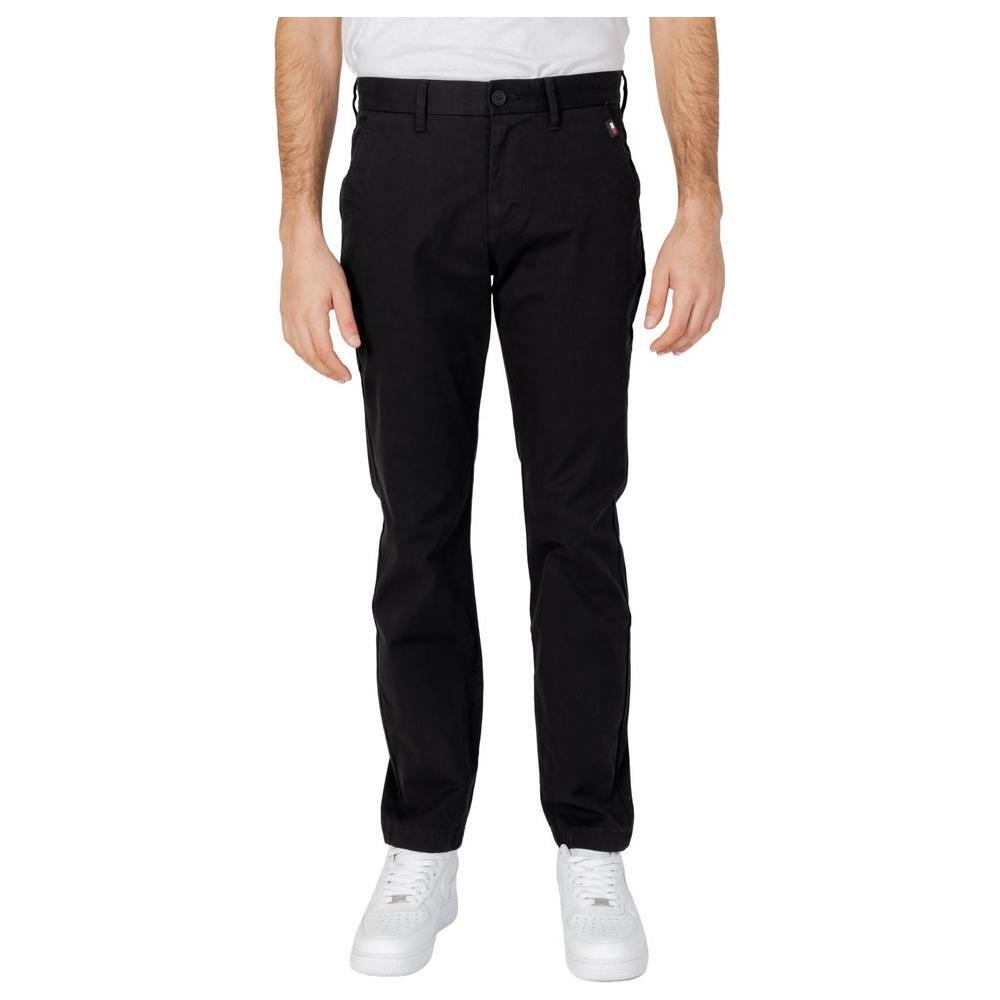 Tommy Hilfiger Jeans Black Organic Cotton Pant TO-13217200009-W36 | L32