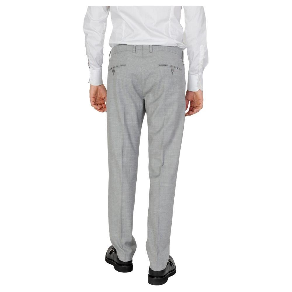 Antony Morato Gray Polyester Pant AN-13371800136-IT52 | XL