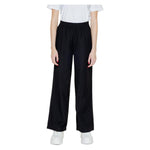 Jacqueline De Yong Black Viscose Pant JA-13392600009-IT38|XS