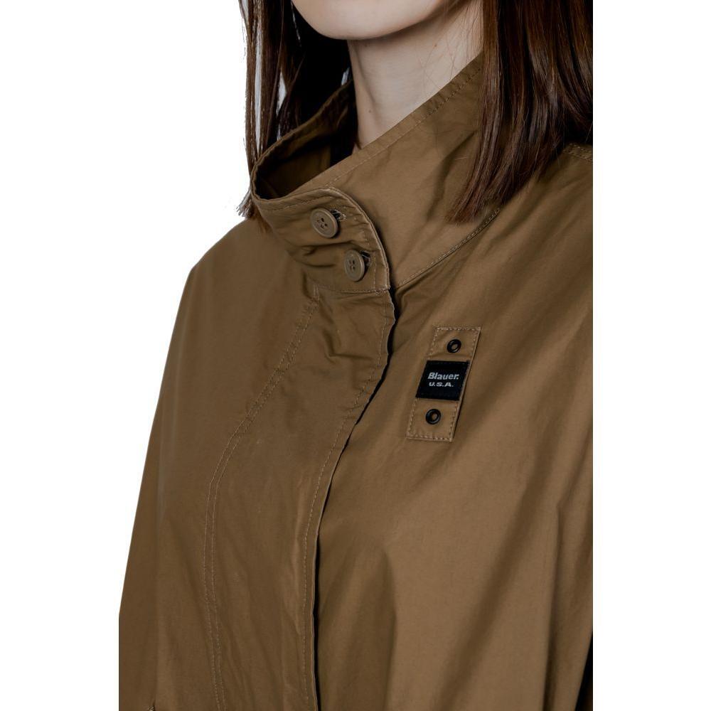 Blauer Green Cotton Parka BL-13445600148-IT38|XS
