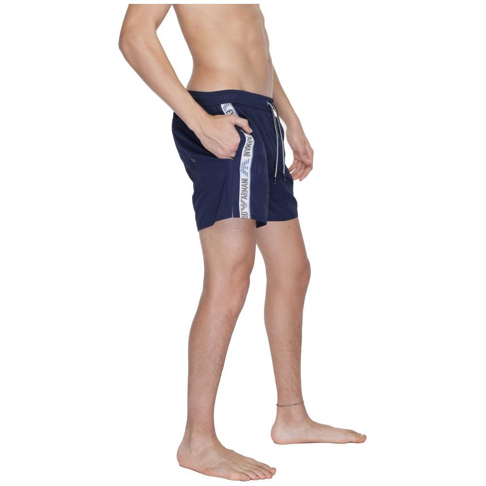 Emporio Armani Underwear Blue Polyester Swimwear Emporio Armani Underwear Rosy Brown
