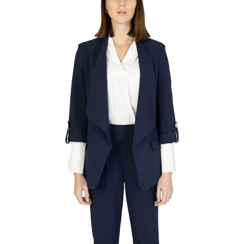 Rinascimento Blue Polyester Blazer RI-13508800010-IT40|S