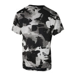 Dolce & Gabbana White Camouflage Cotton Round Neck T-shirt