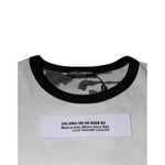 Dolce & Gabbana White Camouflage Cotton Round Neck T-shirt
