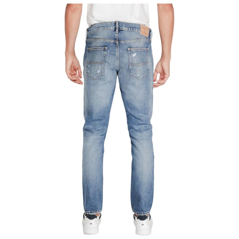 Tommy Hilfiger Jeans Blue Cotton Slim Fit Jeans
