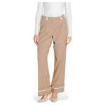 Only Brown Recycled Polyester Pant ON-14843800140-W42 | L32