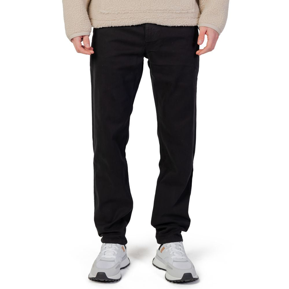 Hugo Boss Black Cotton Pant BO-13174500009-W29 | L32