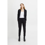 ICHI Black Polyester Pant IC-13338700009-3XL