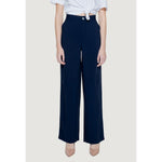 Street One Blue Viscose Pant ST-14424900010-W34 | L30