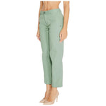 Street One Turquoise Cotton Pant ST-15192202561-W36 | L28