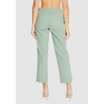 Street One Turquoise Cotton Pant ST-15192202561-W36 | L28