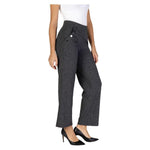 Street One Black Polyester Pant ST-15712500009-W42 | L30