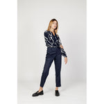 Street One Blue Viscose Pant ST-13115200010-W44 | L28