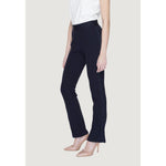 Street One Blue Cotton Pant ST-14090200128-W40 | L30
