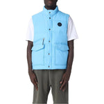 Woolrich Light Blue Polyester Men Vest WO-14357-M