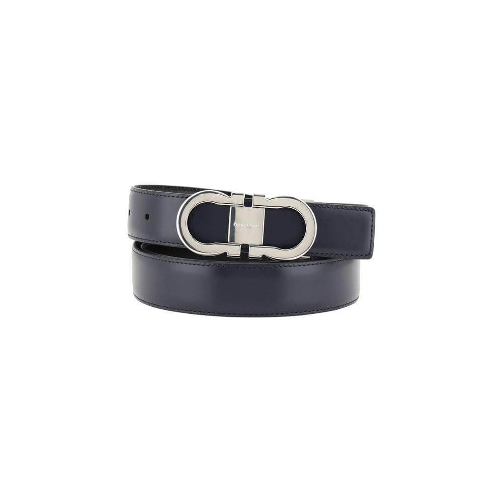 Ferragamo Reversible Belt Ferragamo Dark Slate Gray