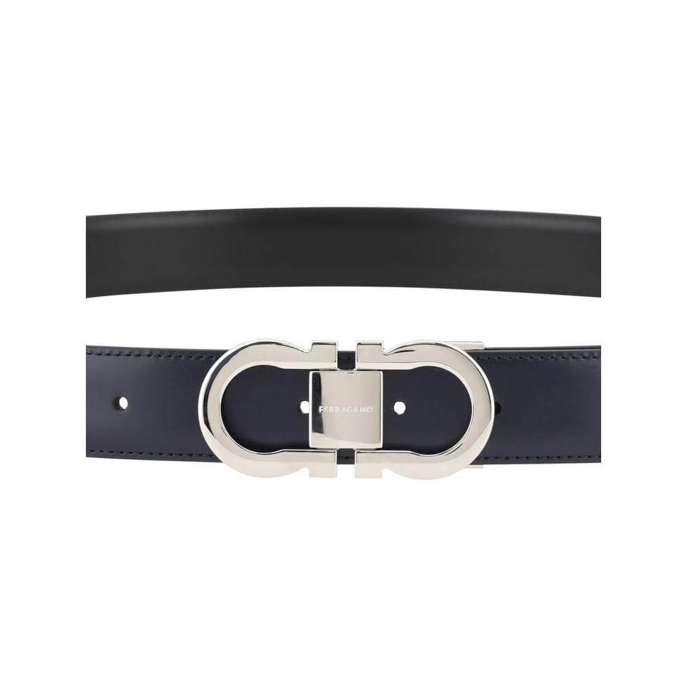 Ferragamo Reversible Belt Ferragamo Dark Slate Gray