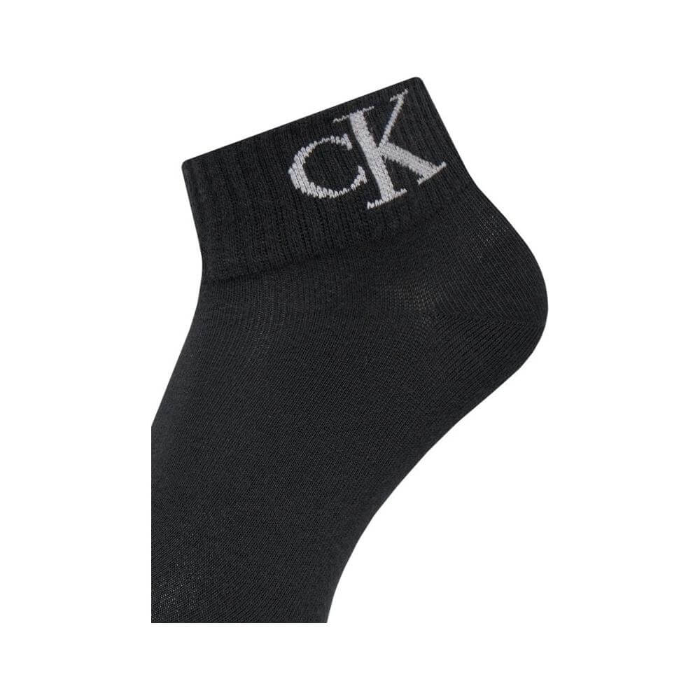 Calvin Klein Jeans Black Cotton Tights & Sock Calvin Klein Jeans Dark Slate Gray