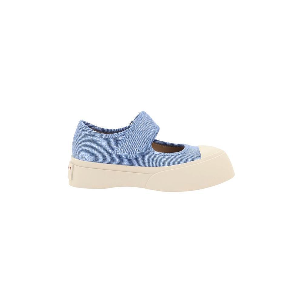 Marni Denim Mary Jane Sneakers MA-SNZW003120P809300B21-EU39/US9