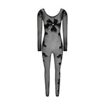 Maccapani Monogram Jumpsuit Dress MA-24EM2M0H02065019000-ONE SIZE